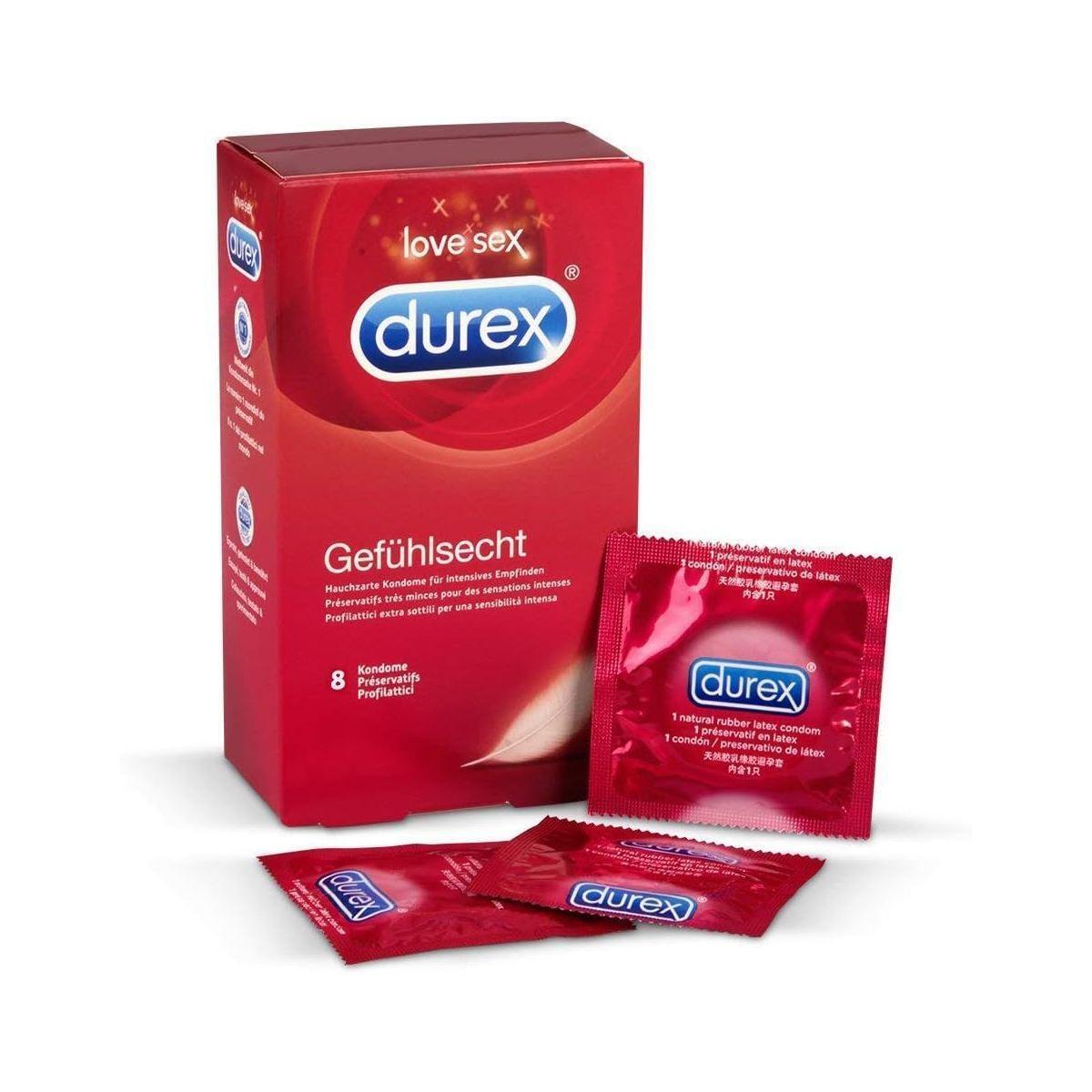 Durex - Love Sex Real Feeling( confezione da 8 unità)