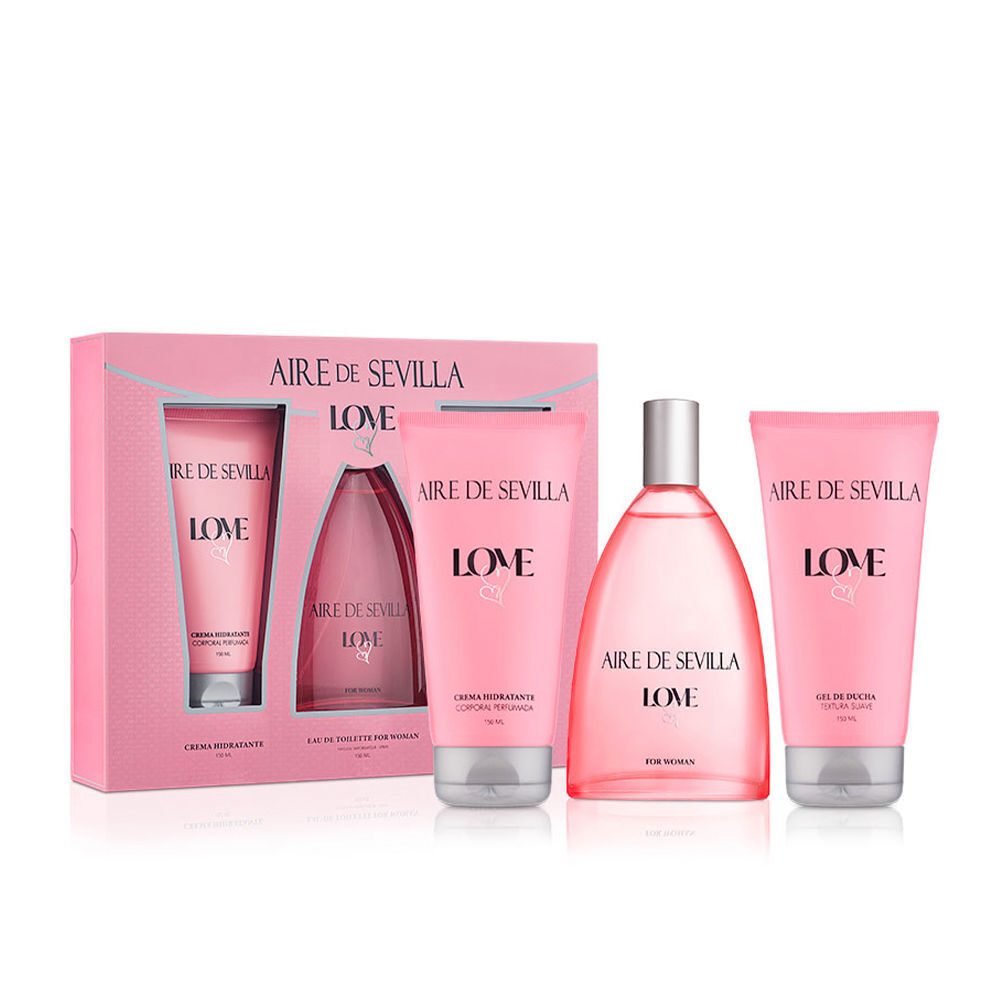 Profumi Aire Sevilla women AIRE DE SEVILLA LOVE cofanetto 3 pz