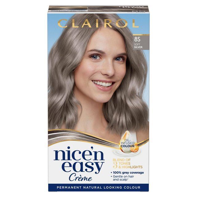 Clairol Nice N Facile Tinta Capelli Morbido Argento 8S