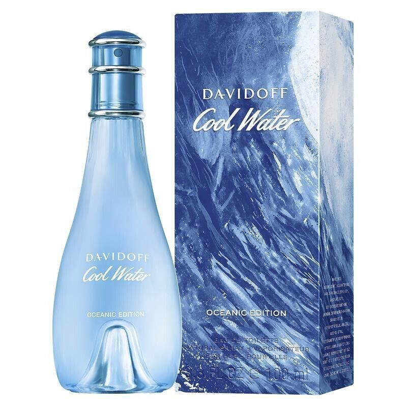 Profumo Davidoff Cool Water Woman Eau de Toilette 100ml Spray - Oceanic Edition
