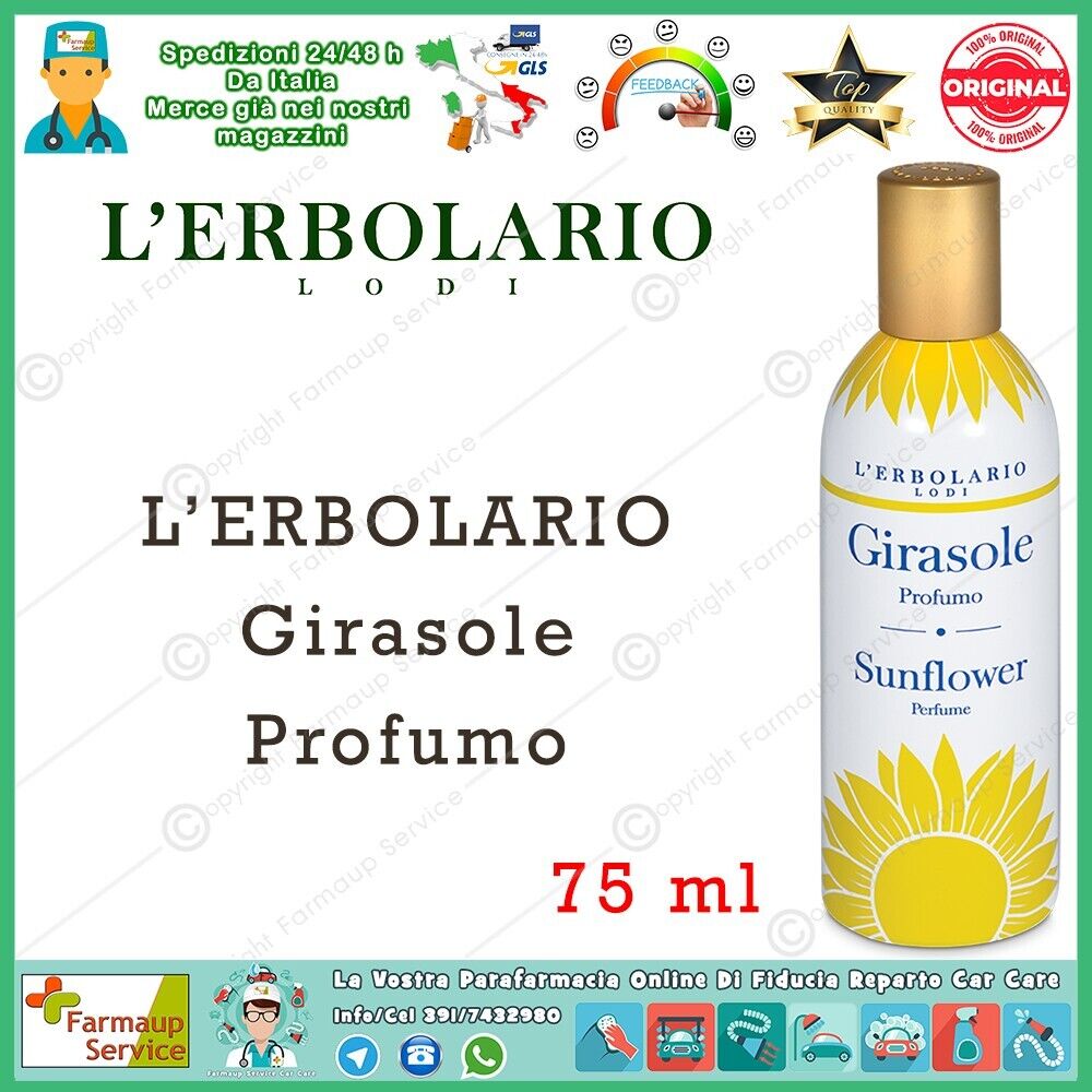 L’ Erbolario Girasole Profumo 75 ml