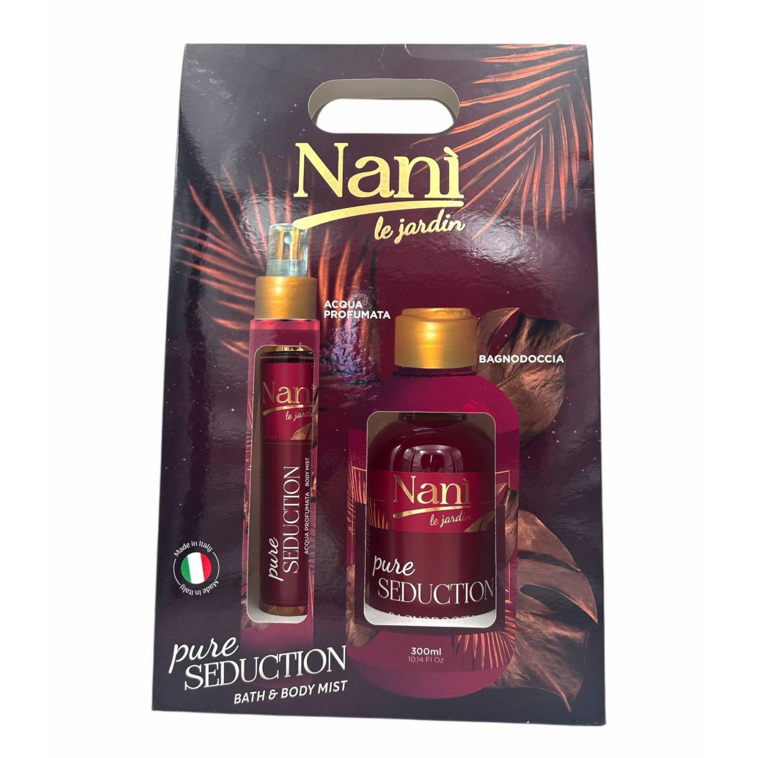 Nani Confezione Regalo Pure Seduction Acqua Corpo Profumata+Bagnodoccia 300ml