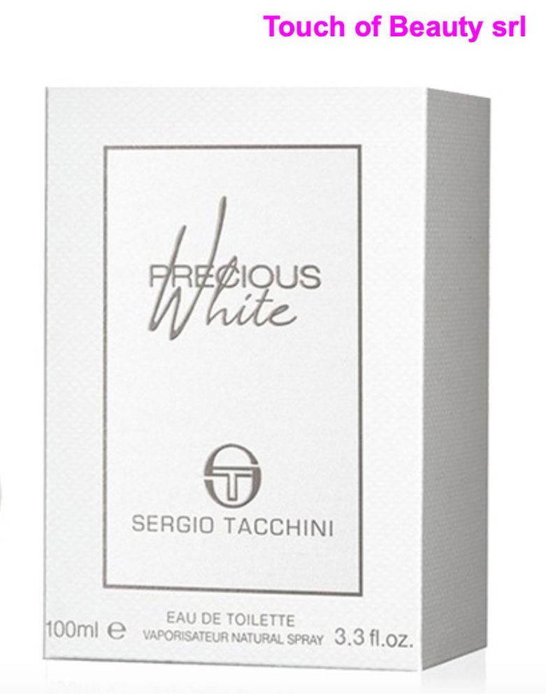 Sergio Tacchini Precious White Eau de Toilette Spray 100ml