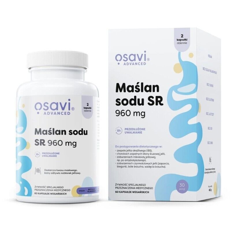 Osavi Sodio butirrato SR 960 mg, 60 capsule