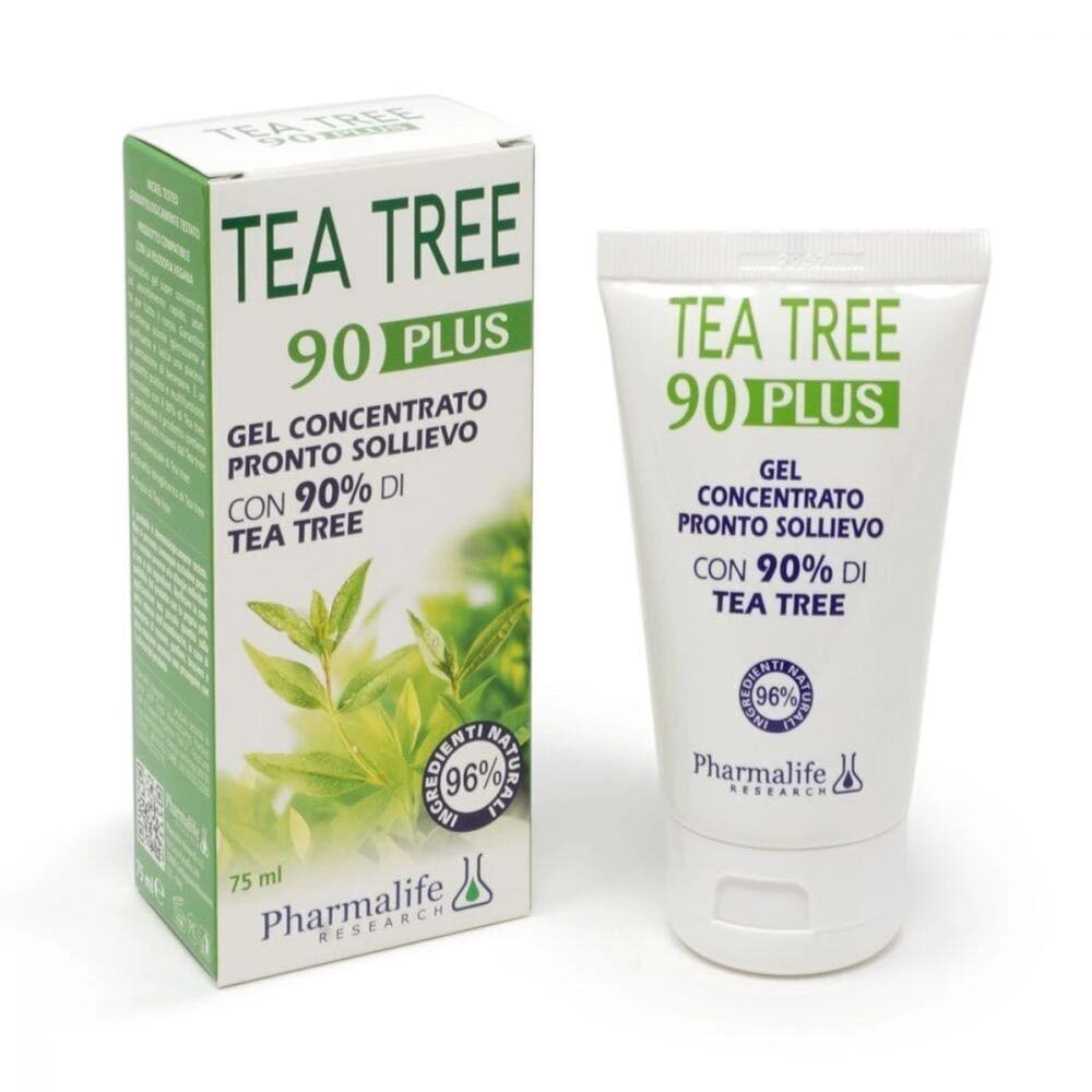 Pharmalife Research Tea Tree 90 Plus Gel concentrato Pronto Sollievo, 75ml