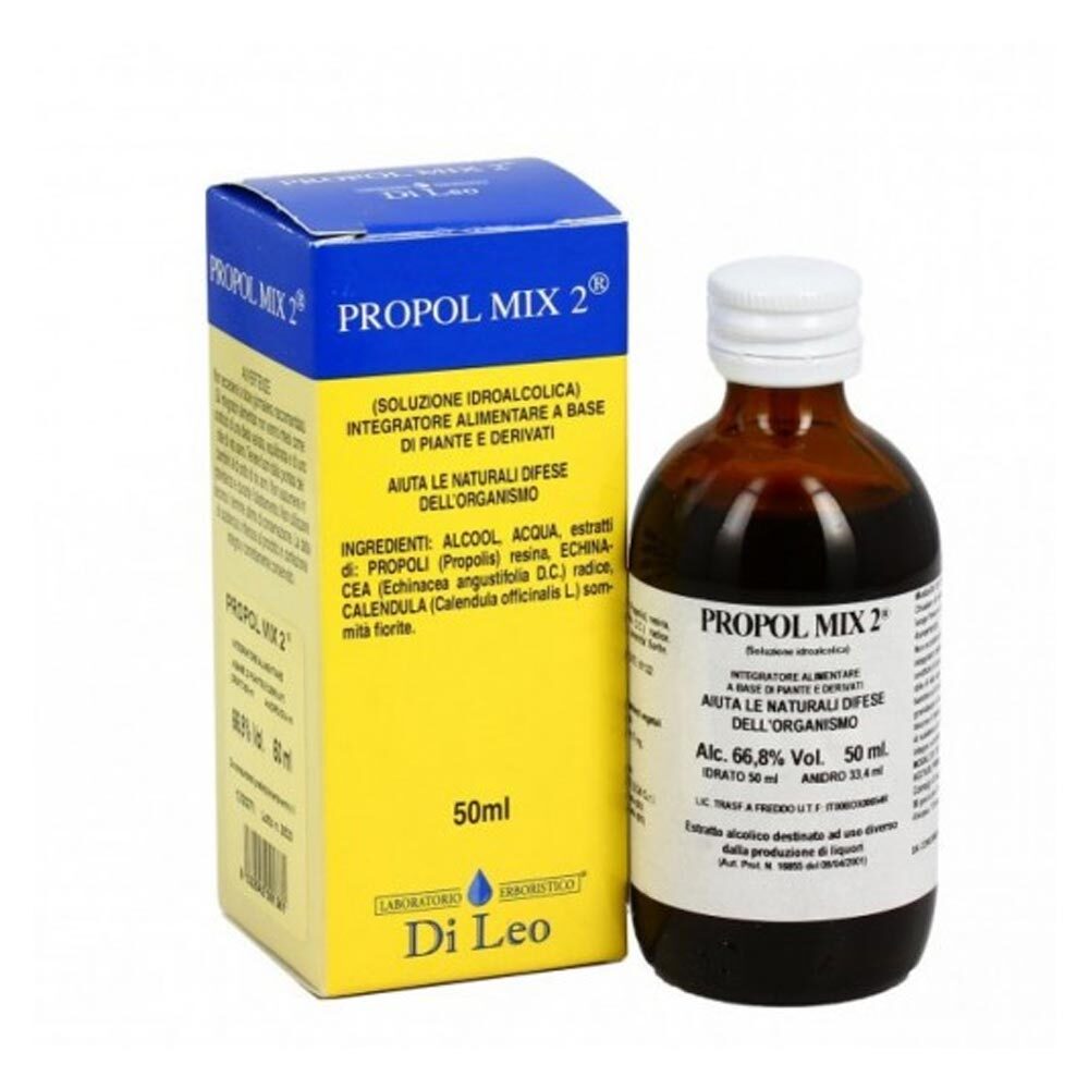 Laboratorio Erboristico Di Leo Propol Mix 2 Soluzione Idroalcolica, 50ml