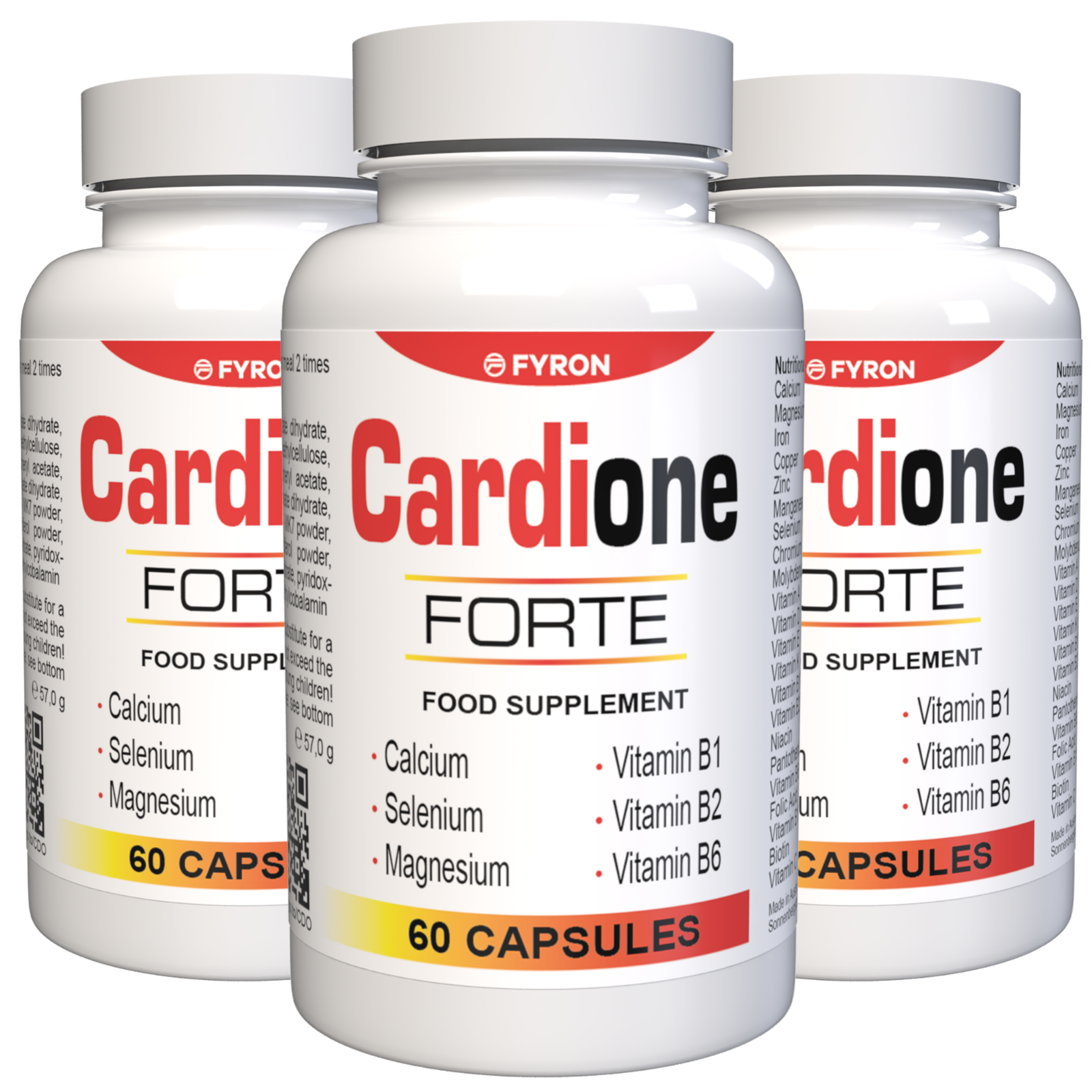 Cardione Forte - 180 Capsule, Confezione da 3- IT