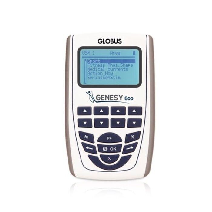 Globus GENESY 600 Apparecchio per elettroterapia 4 canali Programmi 91