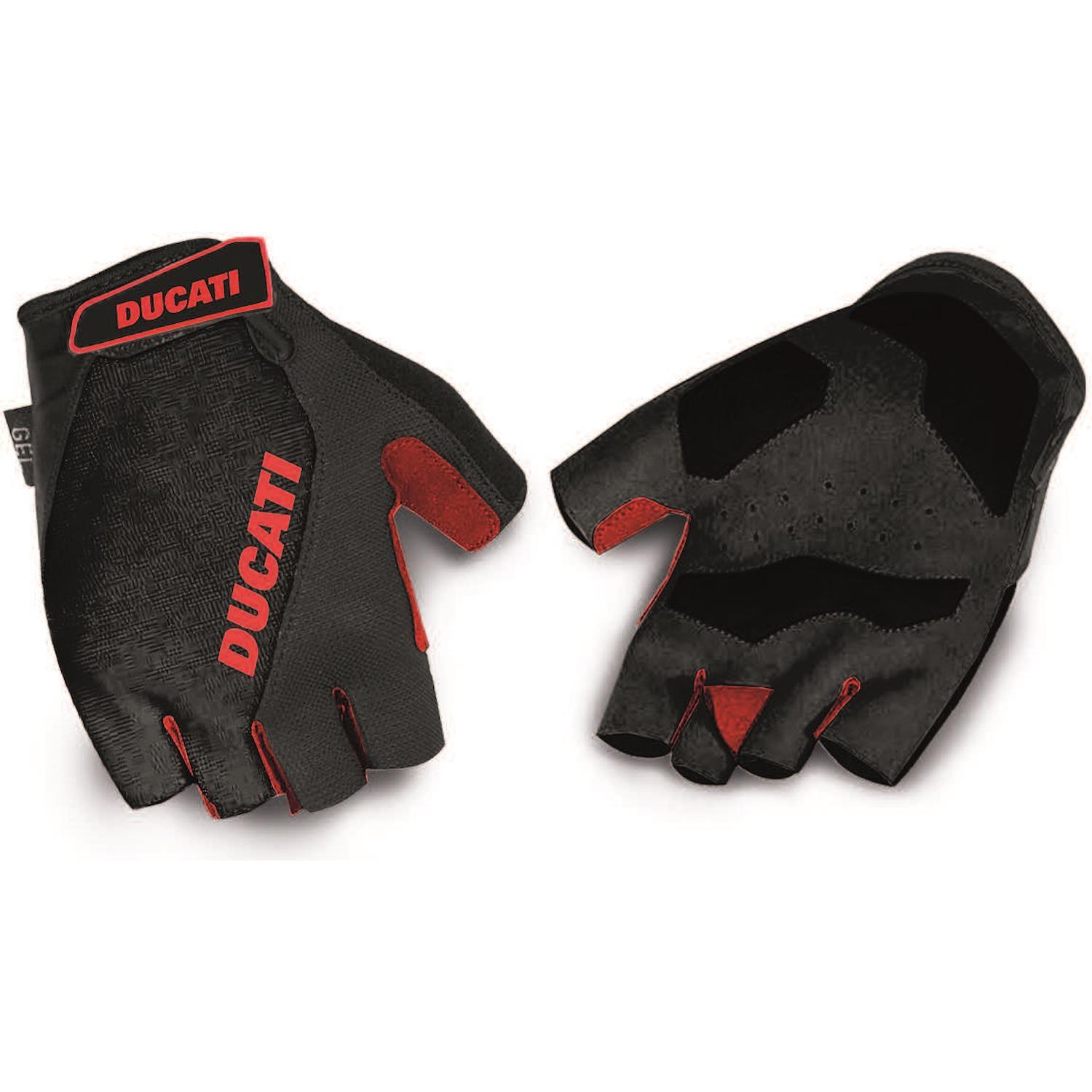 Ducati Gel-Padded Gloves Black (Guanti per E-Bike)