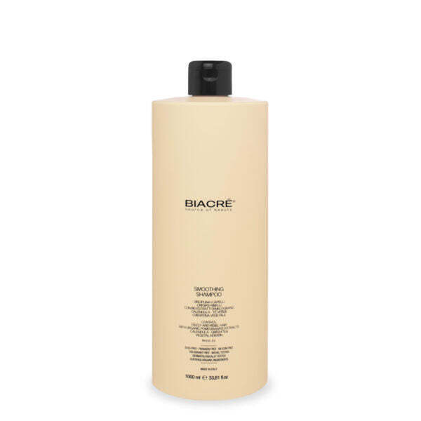 SMOOTHING SHAMPOO lisciante capelli crespi lisci Biacrè anticrespo 1000ml deterg