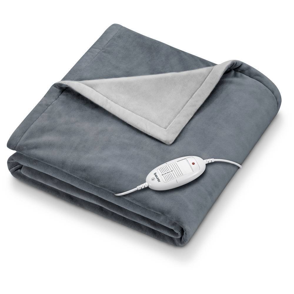 Beurer HD 75 Cosy Dark Grey Coperta calda 100 W Grigio scuro