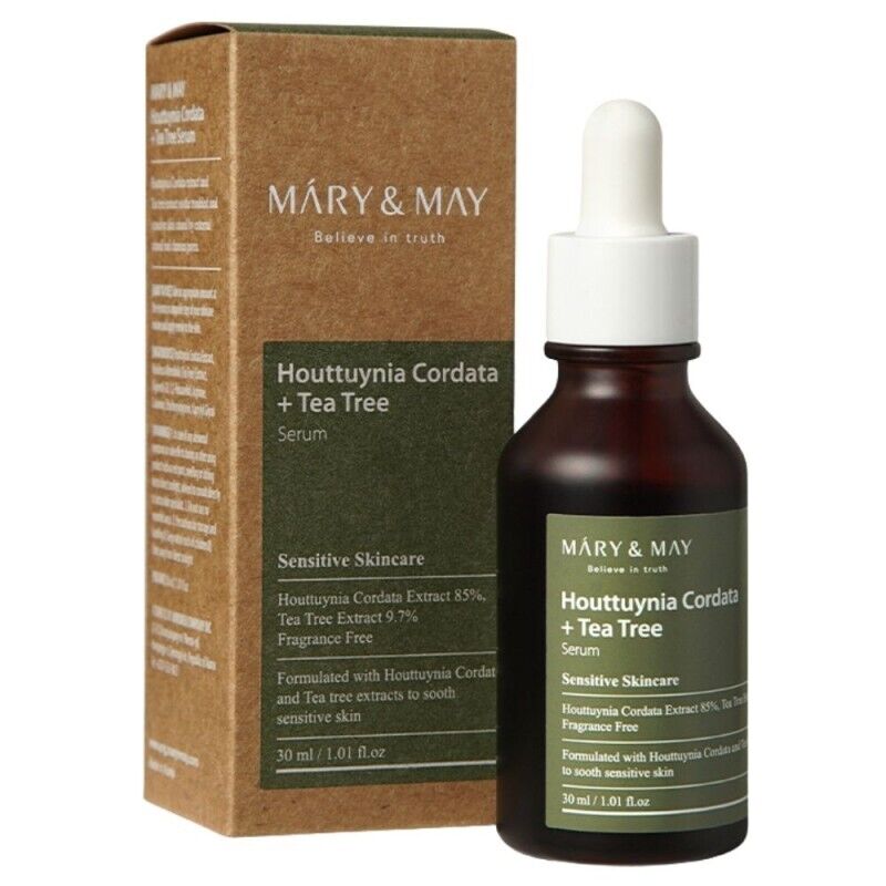 Mary&May Siero lenitivo Houttuynia Cordata + Tea Tree, 30 ml