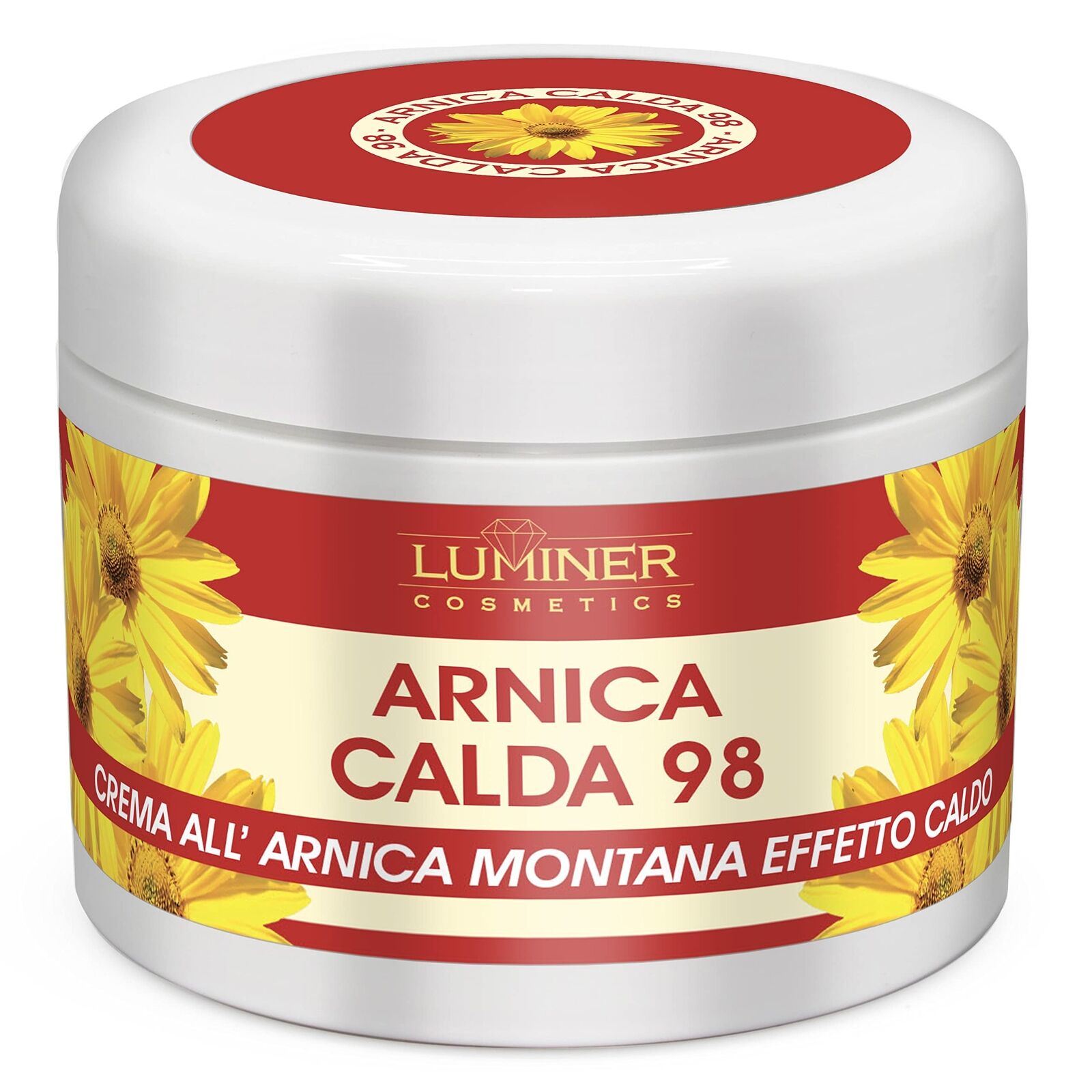 Arnica per Cavalli Uso Umano 500ml Effetto Caldo, Crema Arnica Forte e (O4s)