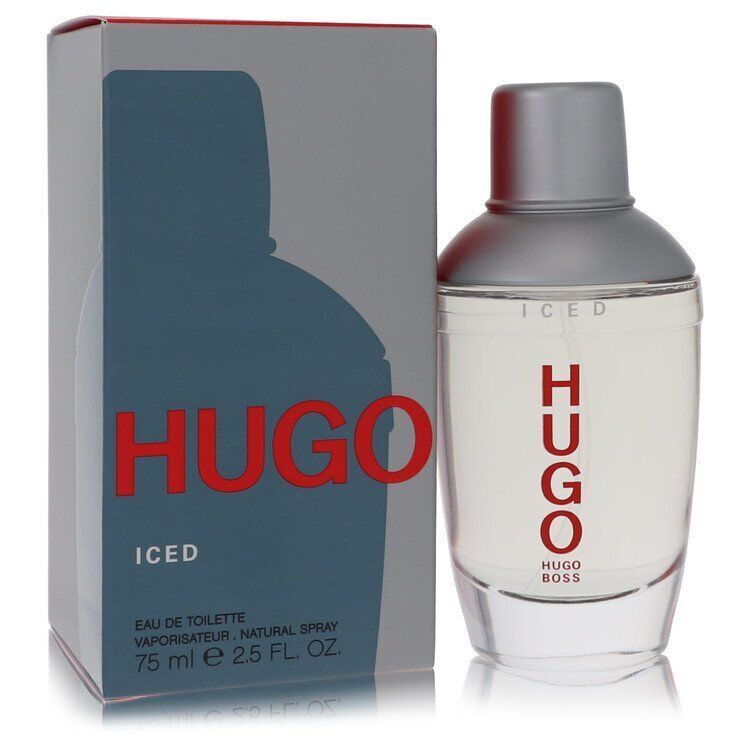 Hugo Iced by Hugo Boss Eau De Toilette Spray 2.5 oz / e 75 ml