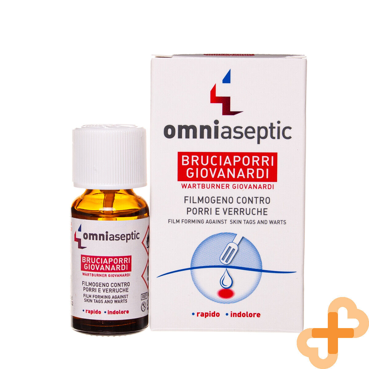 BRUCIAPORRI Giovanardi Filmogel Radice E Virus Killer Per Porri Papillomas 12 ML