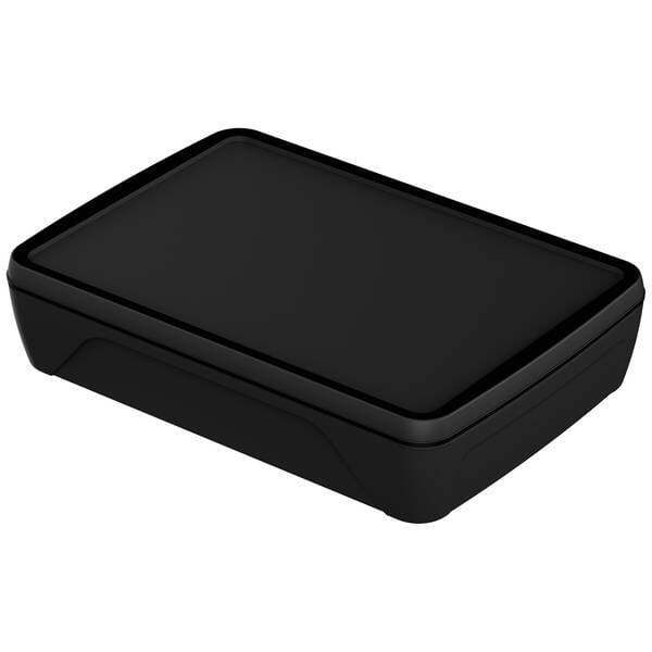 Bopla bop 7.0-9005 contenitore palmare 215 x 150 46 abs nero ral 9005 1 pz
