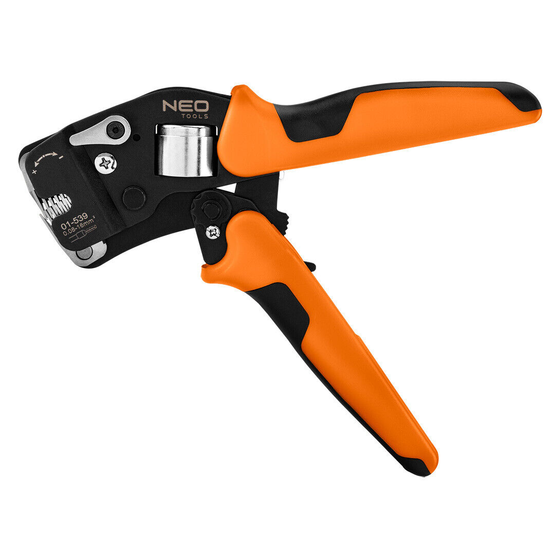 Pinze crimpatrici CRV 230 mm, autoregolanti 0,08 -16 mm², AWG 26-5