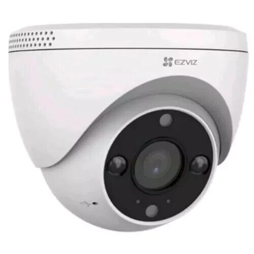 EZVIZ H4 2K TELECAMERA DOME WI-FI DA ESTERNO IP67 LUCE STROBO SIRENA SENSORE