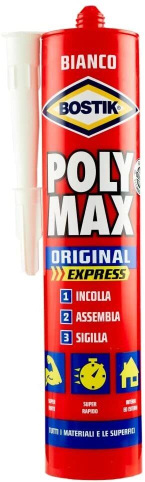 BOSTIK Poly Max Original Express colla di montaggio e sigillante 425g bianco
