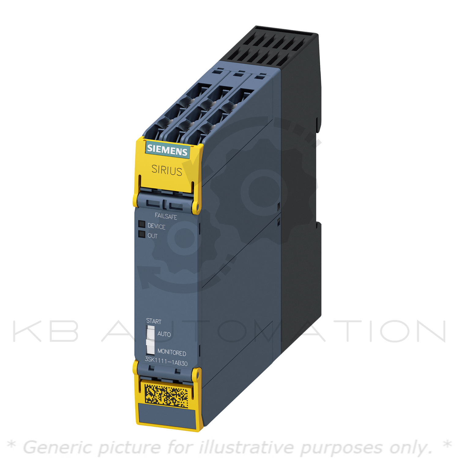 Siemens 3SK1111-1AB30 SIRIUS relè di sicurezza, 3 NO + 1 NC, 110-240V AC/DC 5...