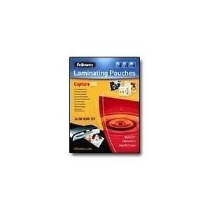 FELLOWES LAMINAT POUCH 65X95MM 125MIC 100PK