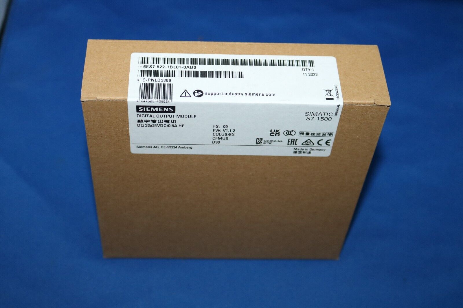 NUOVO NUOVO Siemens Simatic 6ES7522-1BL01-0AB0 6ES7 522-1BL01-0AB0 s7-1500 Sm...