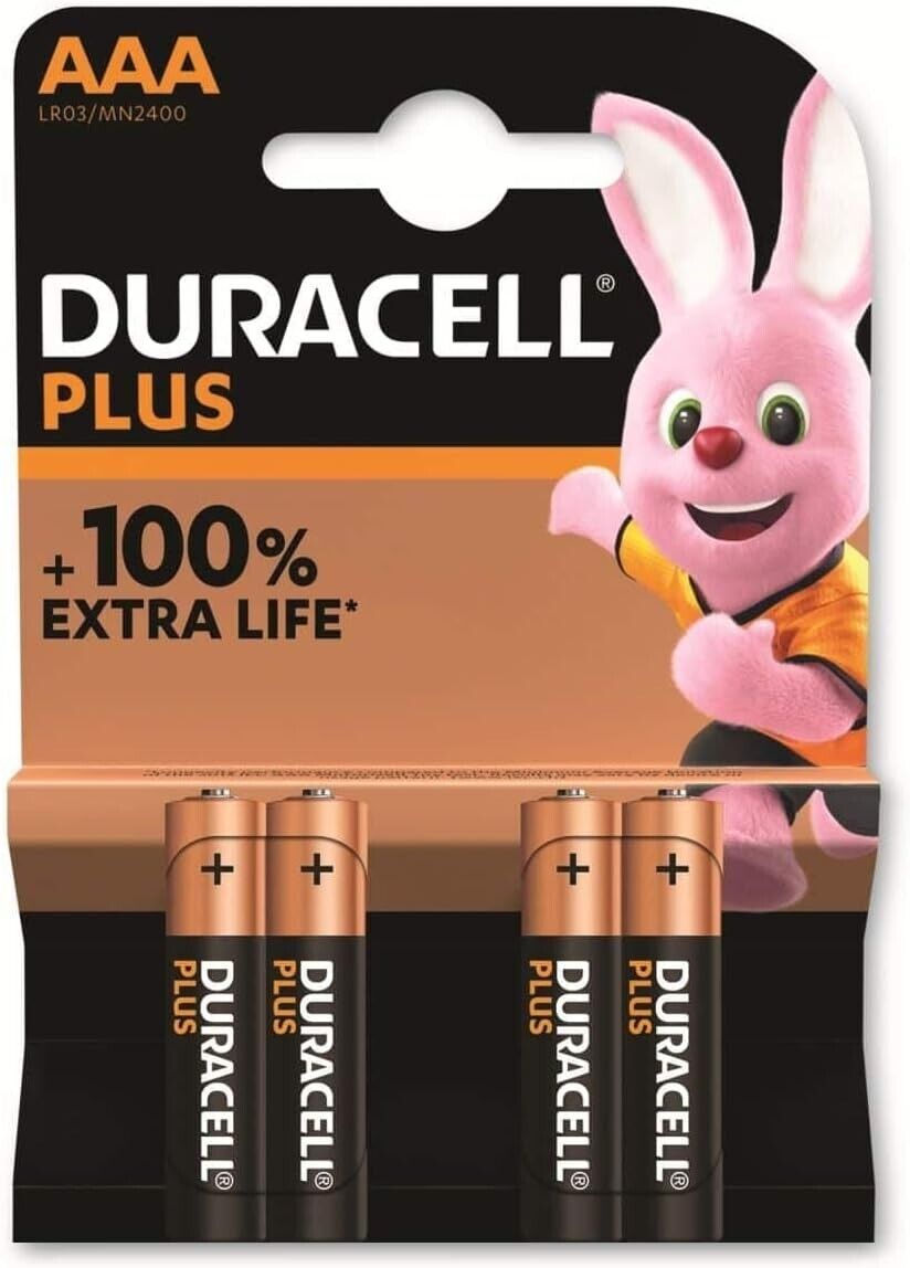 Duracell Plus- 6 Pile AA