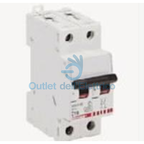 BTICINO BTDIN45 INTERRUTTORE MAGNETOTERMICO AUTOMATICO 1P+N 25A 4,5KA F810N/25