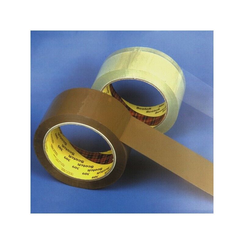 6 Nastri imballo silenzioso PPL 66 Mt. X 50 mm. SCOTCH 309-CB AVANA