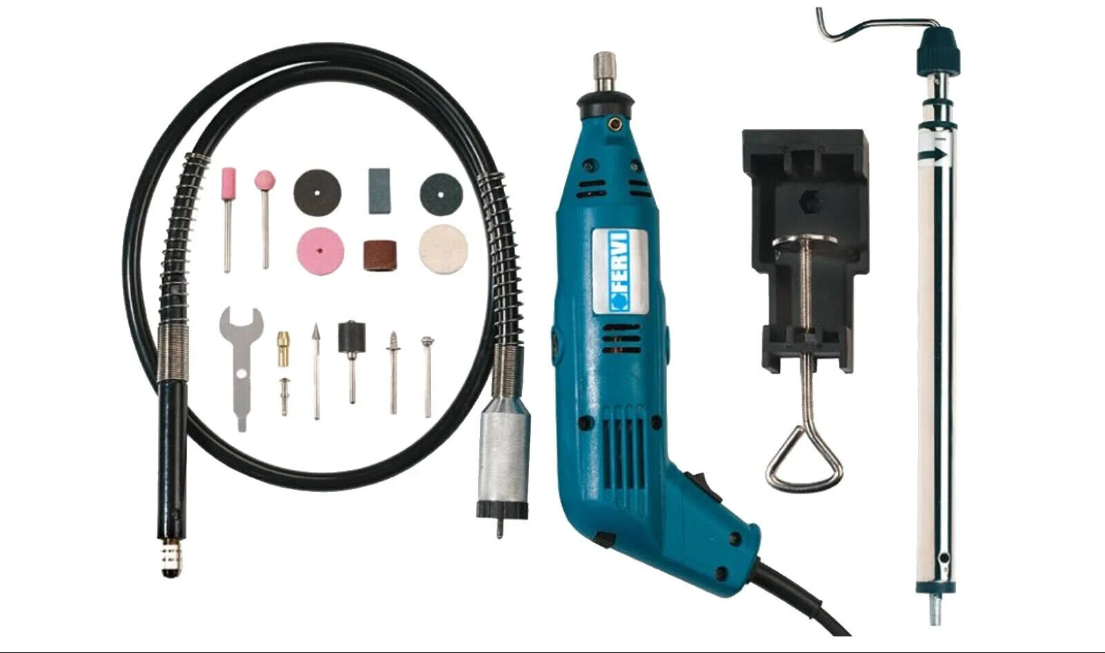MINI SMERIGLIATRICE CON UTENSILI FERVI 0568