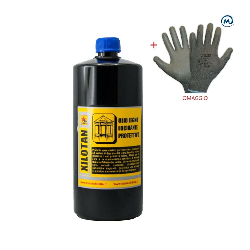 Olio Protettivo Ravvivante per SERRAMENTI Esterno Anti U.V. RINNOVA legno MUFFE.