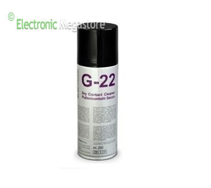SPRAY PULISCI CONTATTI A SECCO 200ml G-22 DUE-CI