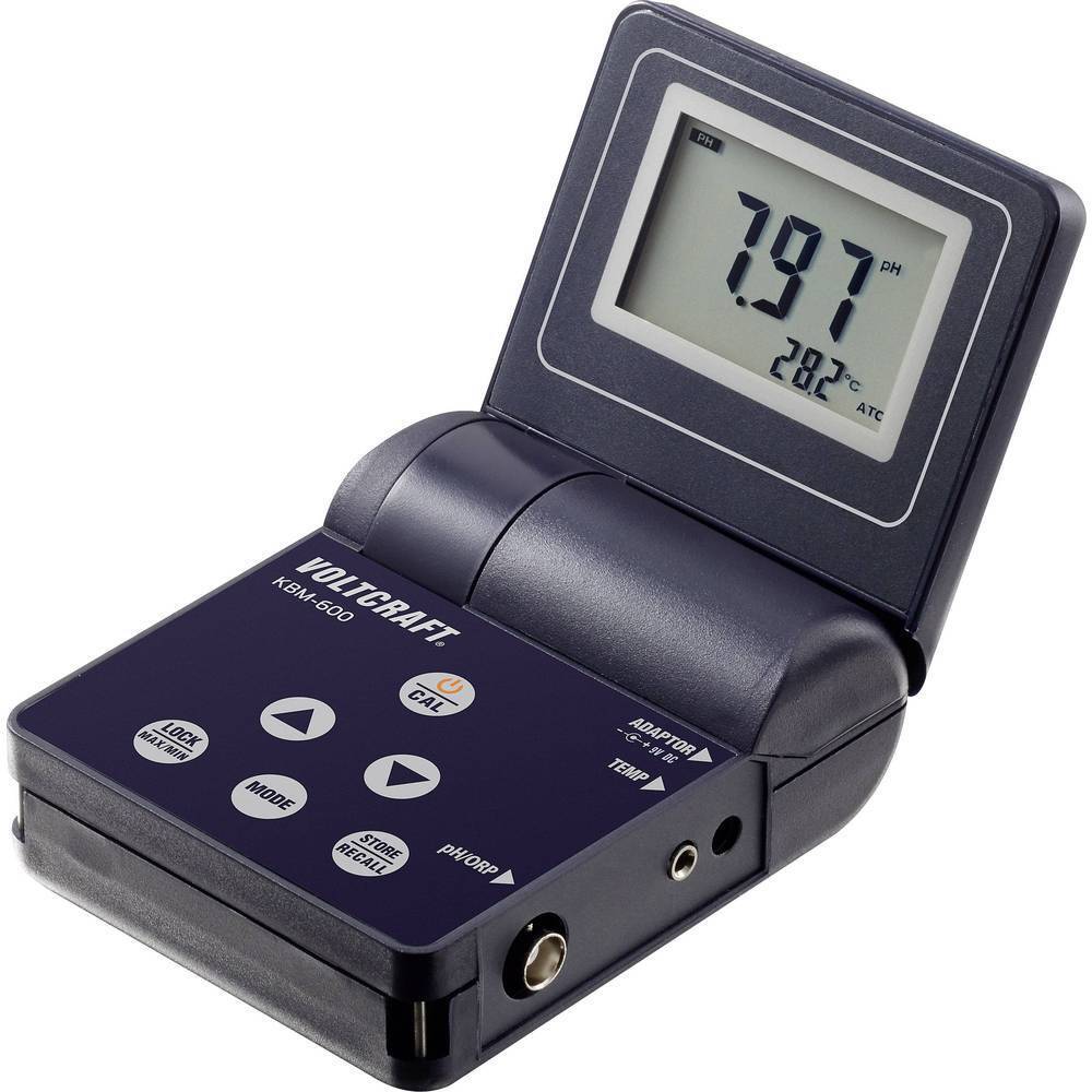 VOLTCRAFT KBM-600 Misuratore combinato Redox (ORP), pH, Temperatura