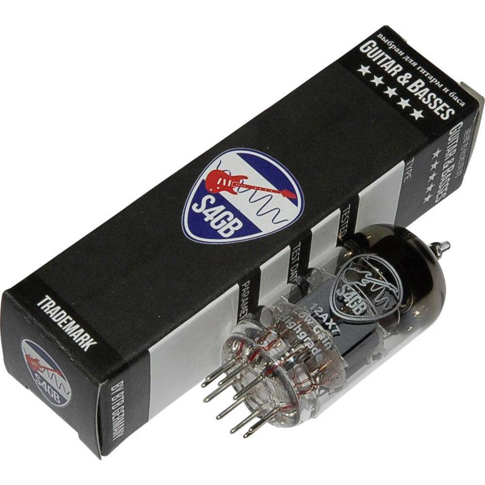 BTB Vertrieb 12AX7 S4GB Low Gain Valvola termoionica Selezionato per Chitarra &
