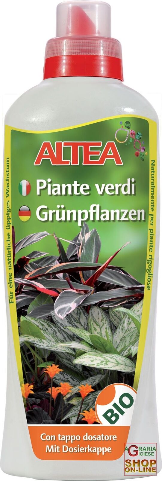 16354 ALTEA PIANTE VERDI LIQUIDO CONCIME ORGANICO LIQUIDO PER PIANTE VERDI ORNAM