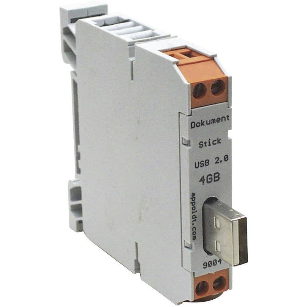 Chiavetta USB per guida DIN 1 pz. Appoldt USB2.0-16GB-A IP54