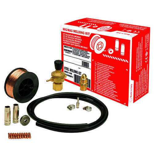 KIT Saldatura Acciaio Bombola Ricaricabile - Telwin