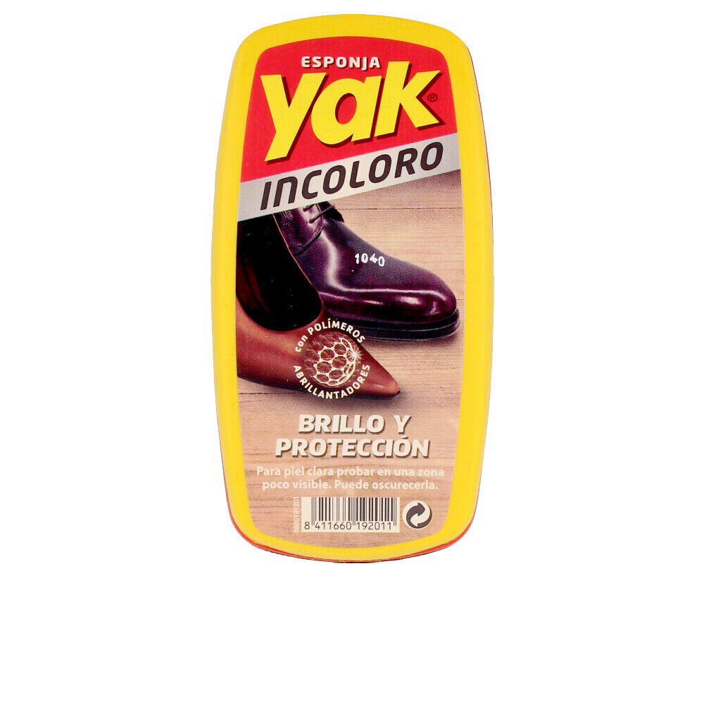 Casa Yak unisex YAK spugna autolucidante per scarpe incolore 1 u