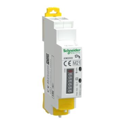 CONTATORE SCHNEIDER ELECTRIC A9MEM2000 Energiezähler iEM2000 1-phasig 40A 1TE