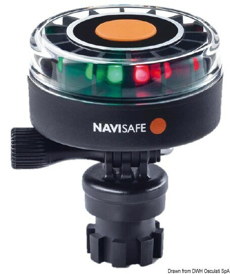 Lampada Navisafe 360° tricolore innesto baionetta ( 11.139.05 )