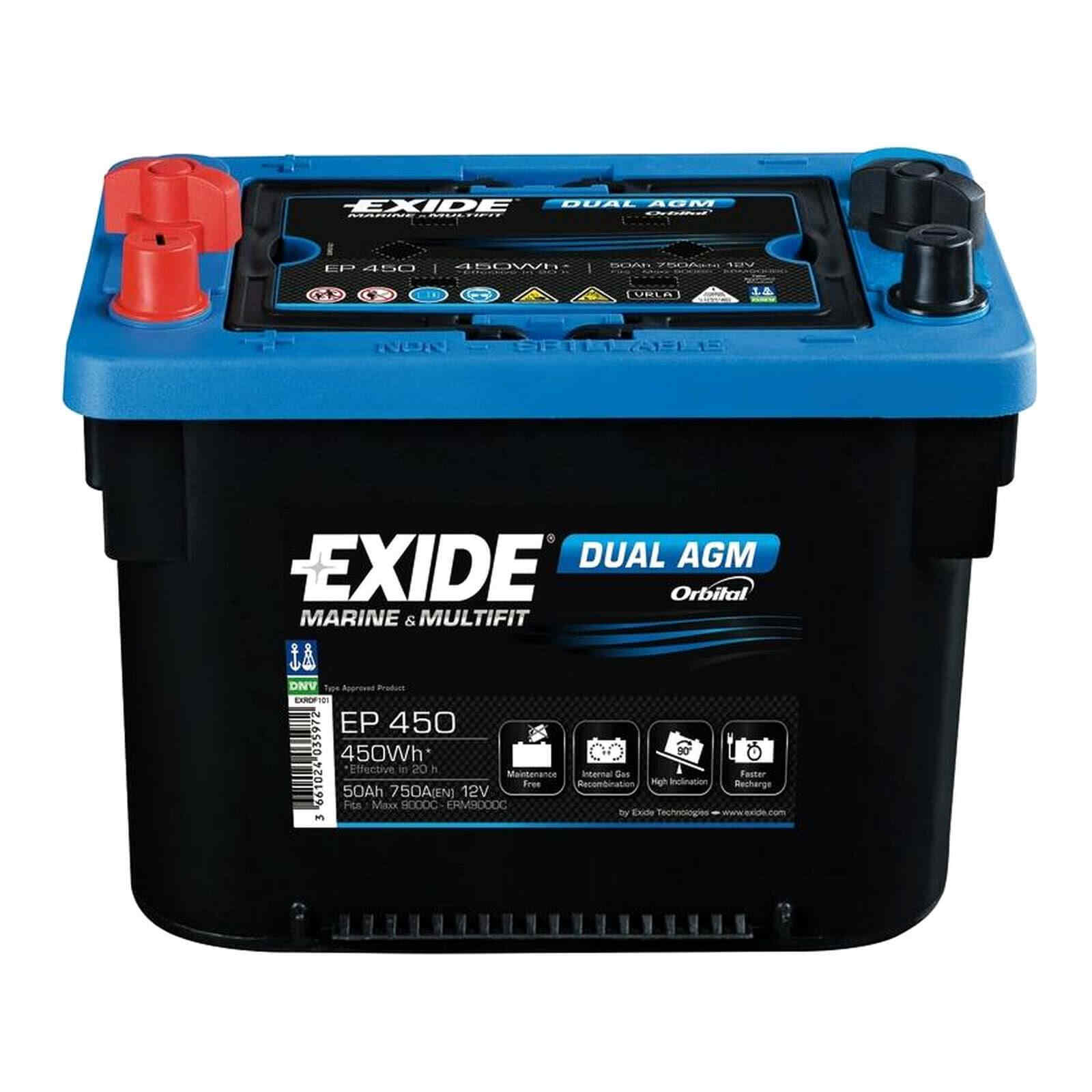 Batteria Maxxima x servizi e avviamento 50 Ah - 1 PZ  - 12.406.03 - 1240603