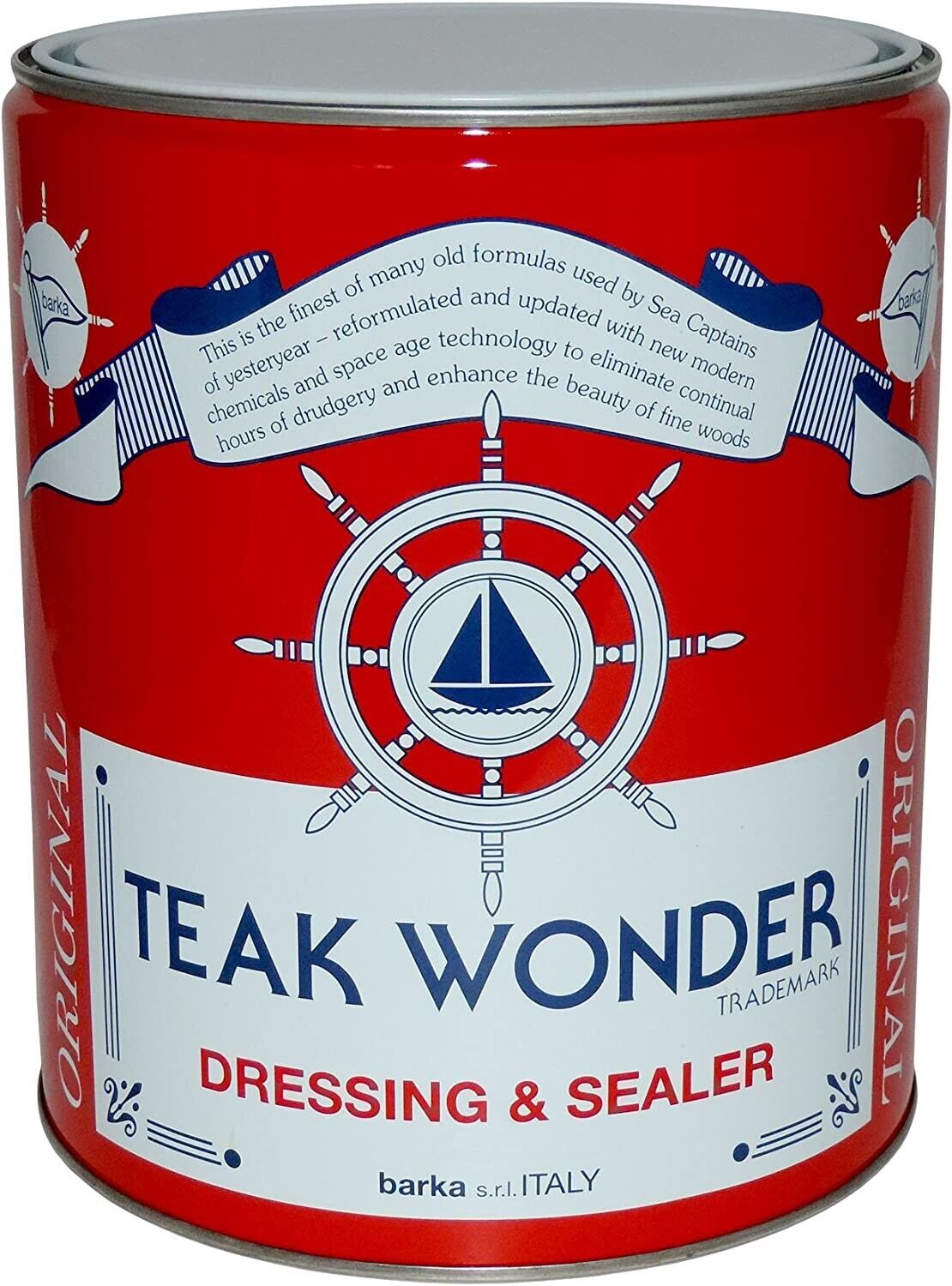 Teak Wonder Dressing & Sealer 1L Olio Impregnante Protettivo per Barche