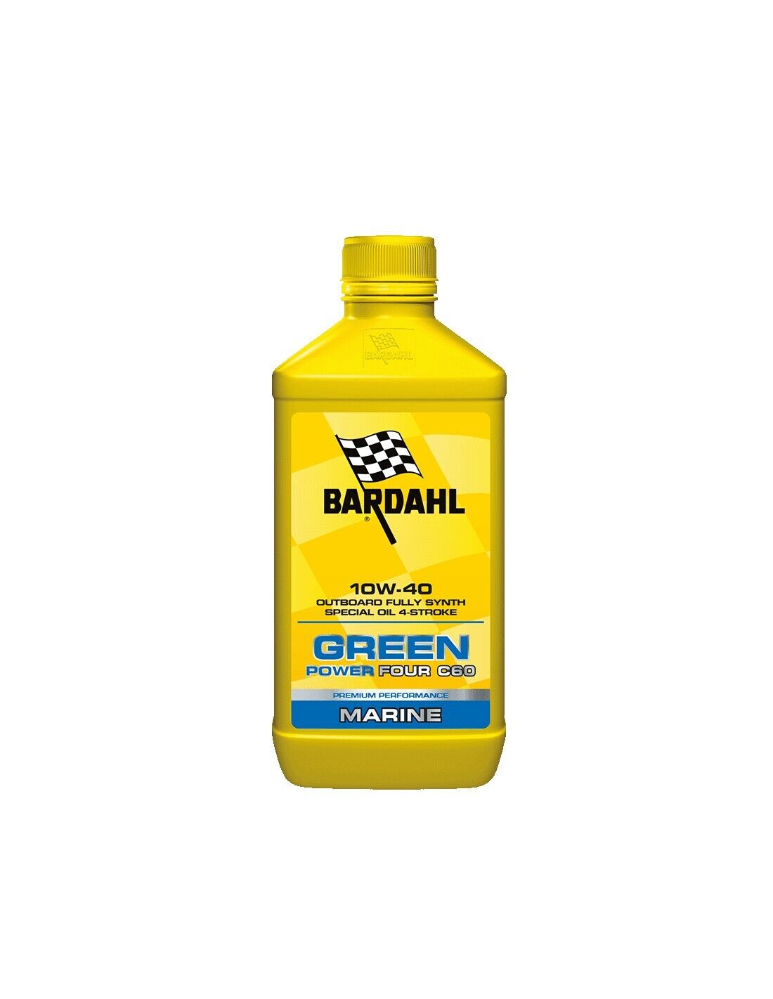 Bardahl Olio motore Fuoribordo Green Power Four C60 10W-40 - Tanica 1 litro