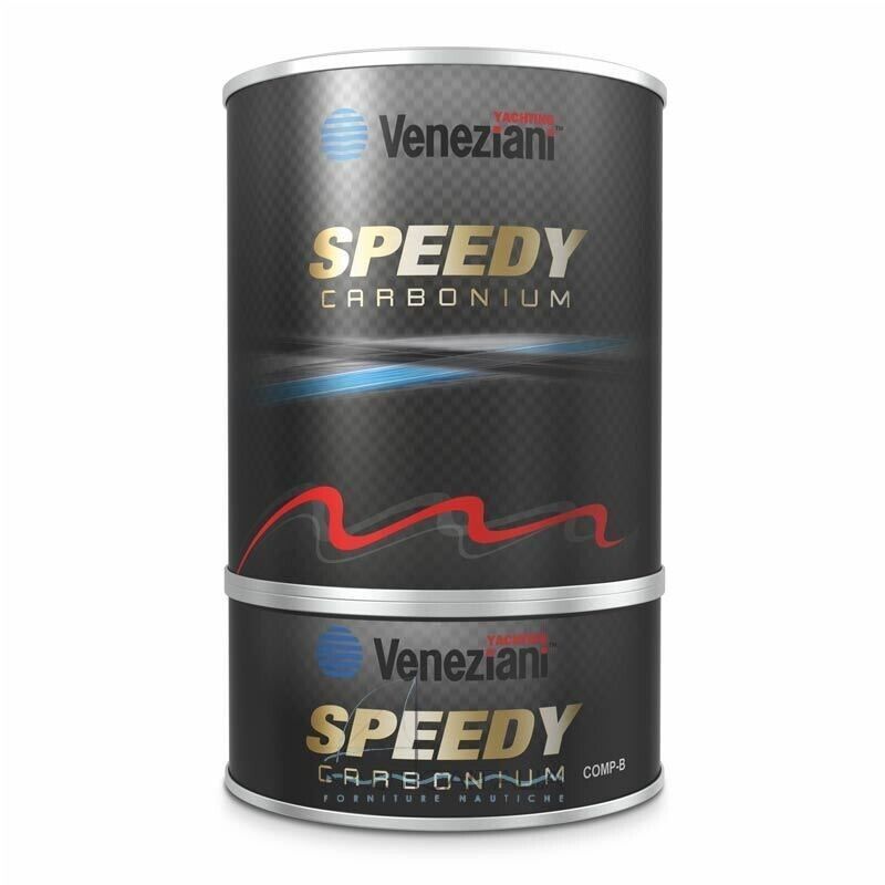 VENEZIANI SPEEDY CARBONIUM ANTIVEGETATIVA  BICOMPONENTE LT. 0,75 COLORE GRIGIA