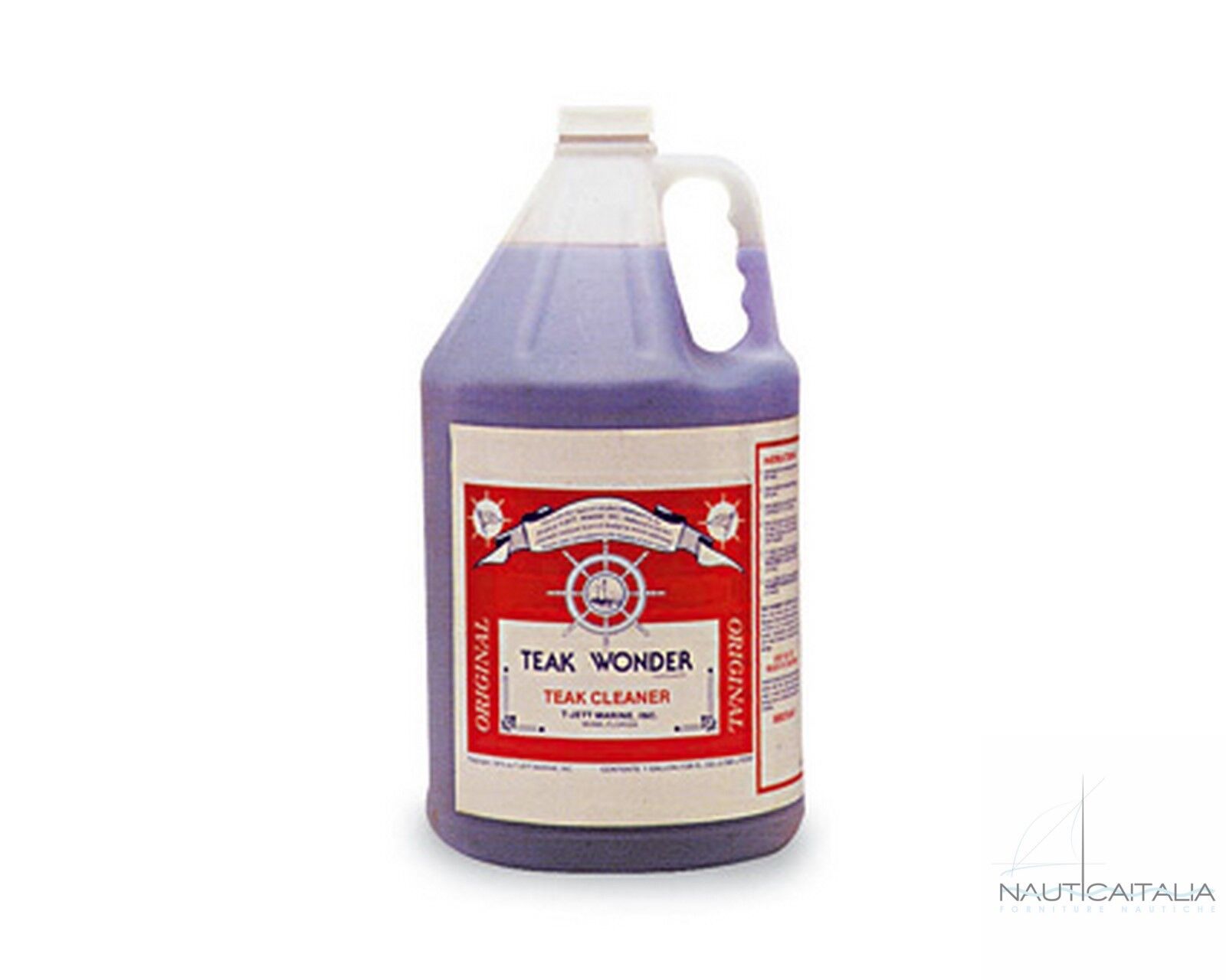TEAK WONDER CLEANER LT.4 - PULITORE DETERGENTE MANUTENZIONE TEAK COLORE BLU