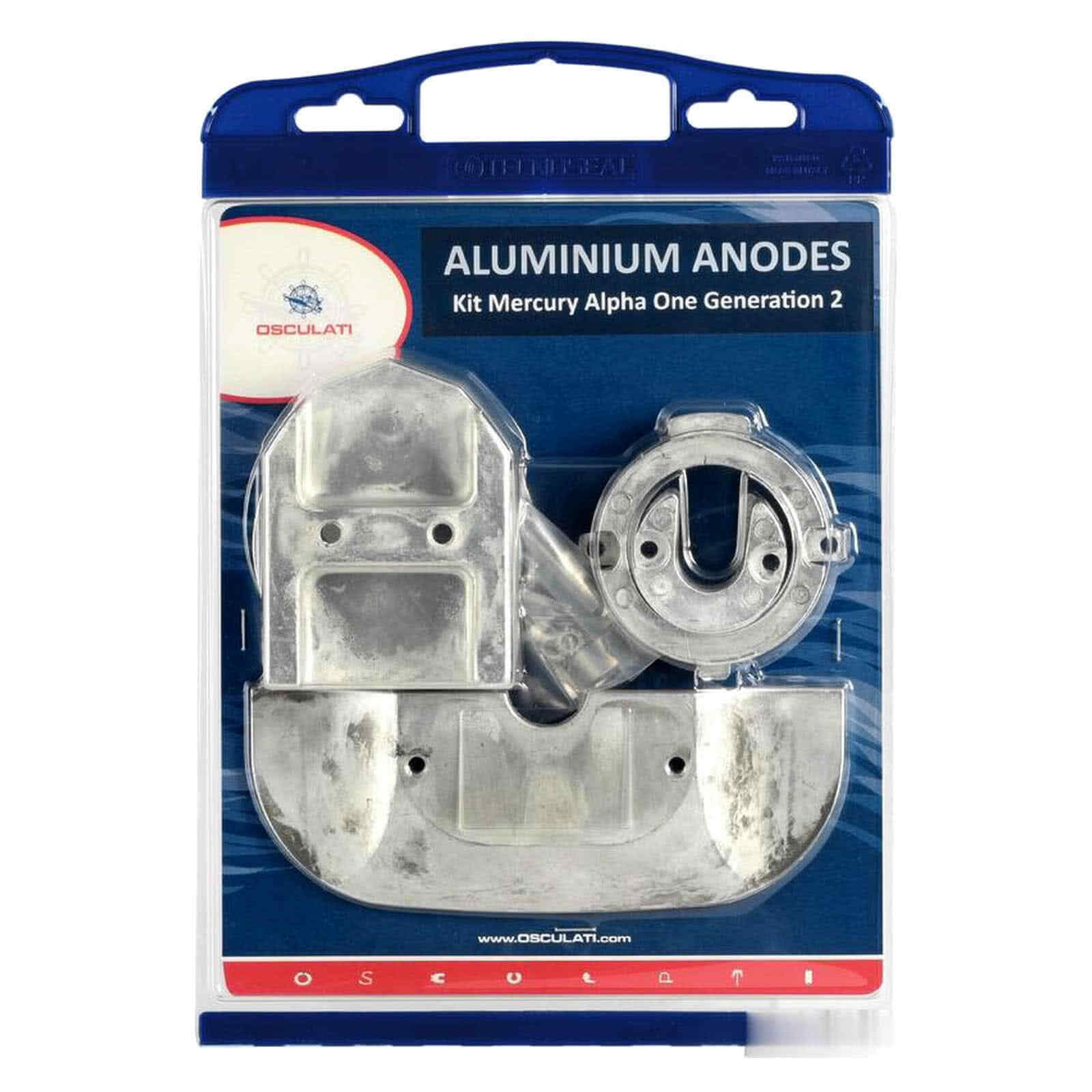 Kit Alpha One alluminio anodi per Mercruiser - 1 PZ  - 43.359.01 - 4335901