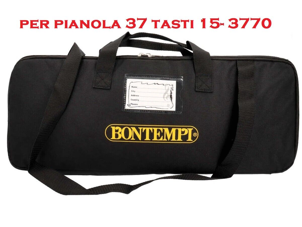 custodia per pianola tastiera bontempi 37 tasti 15 3770 67-2000 MILES imbottita