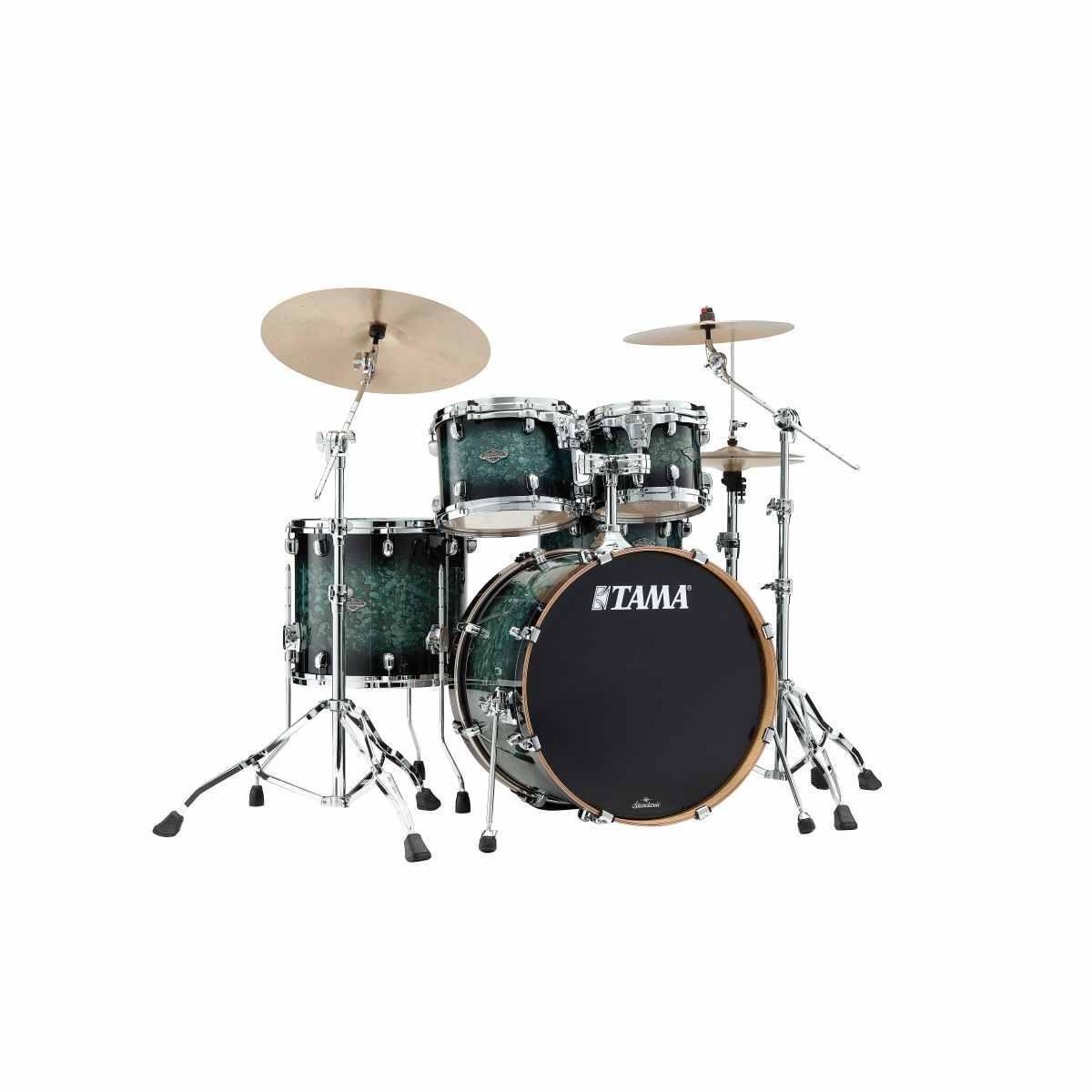 TAMA MBS42S-MSL Starclassic Performer 4-pezzi shell pack cassa 22 MOLTEN STEEL