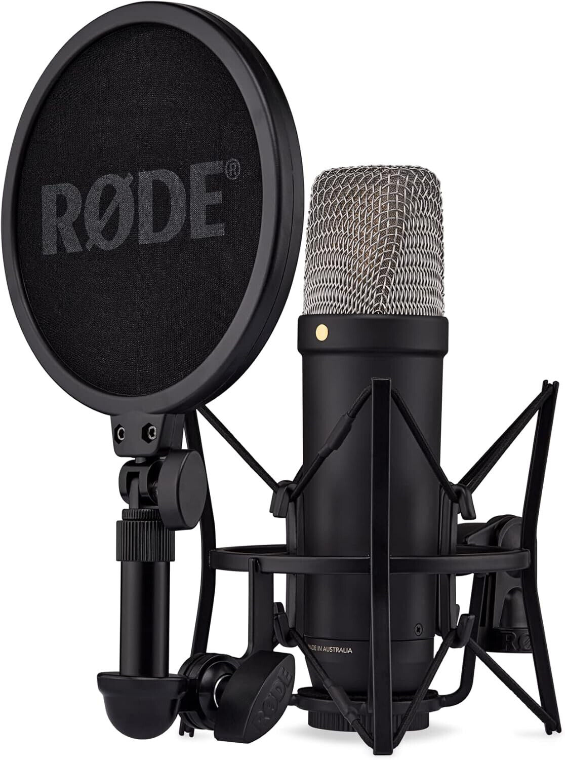RODE NT1 5th Generation Black MICROFONO CONDENSATORE CARDIOIDE DIAFRAMMA LARGO