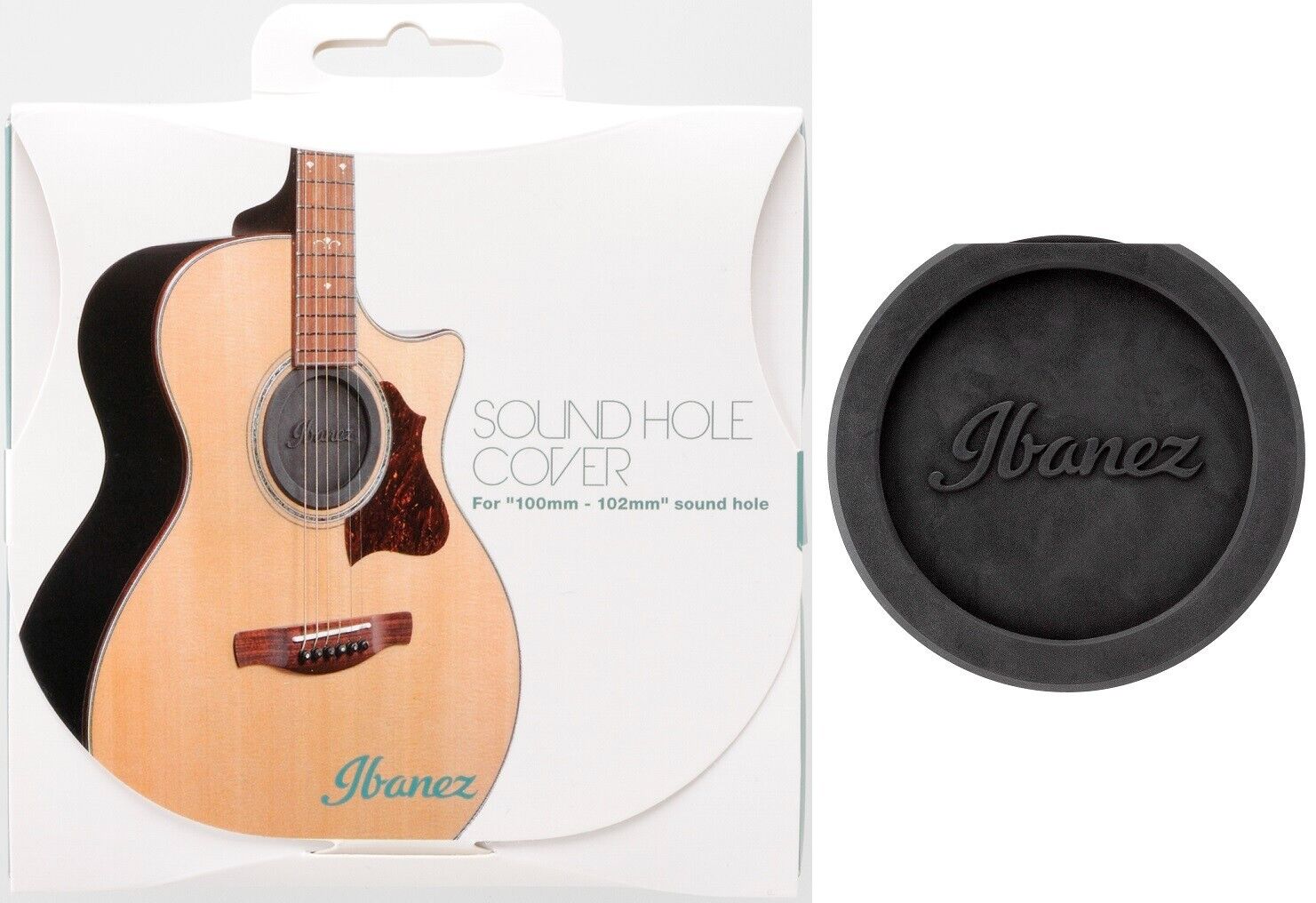 Ibanez ISC1 Sound Hole cover TAPPO ANTI FEEDBACK PER CHITARRA ACUSTICA